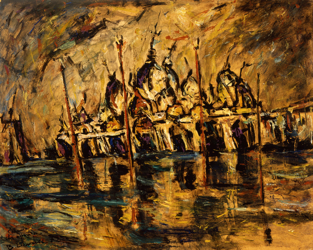 Beppe Levrero - San Marco che affonda - 1972 - 96,2x77,5
