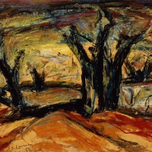Beppe Levrero - Alberi d'Autunno - 1962 69,04 x 49,07