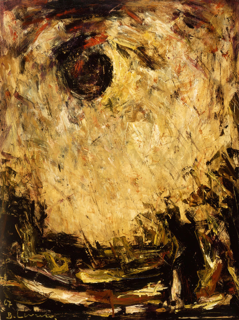 Beppe Levrero - Il Sole Nero - 1967 60,2x80
